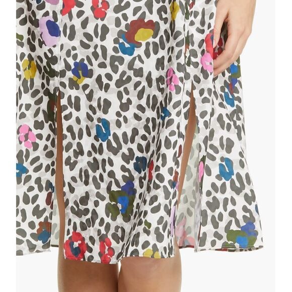 NWT Ted Baker London Stelaar Wilderness MIDI Dress Ted Size 1/ US XS - Picture 5 of 16